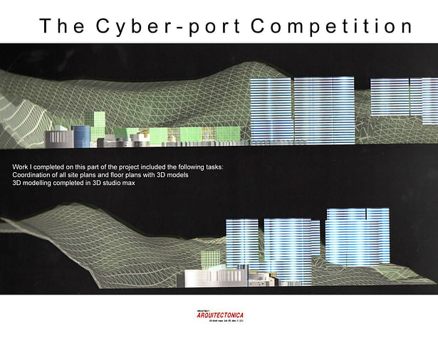 Cyberport, Hong Kong-building elevations-competition submission