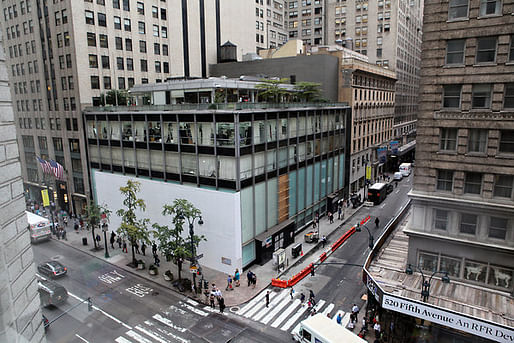 current photo of the former Manufacturers Hanover Trust building by Chester Higgins Jr.The New York Times