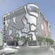 Faulders Studio's facade for the Wynwood Parking Garage and Mixed-Use Building (courtesy Faulders Studio).