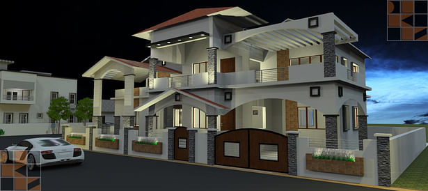 Traditional mix with Modern Style of Architecture