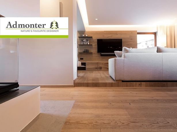  interior with wood products admonter