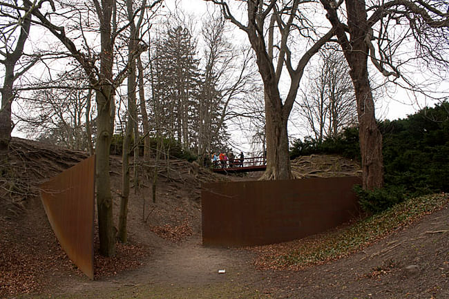 Richard Serra's 'Gates at the Gorge' at The Louisiana Museum 