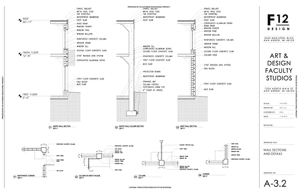 Wall Sections and Details