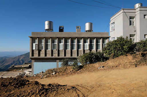 Hygiene Station for Cattlefield Village School in Yunnan, China. Photo courtesy of DOMAT.