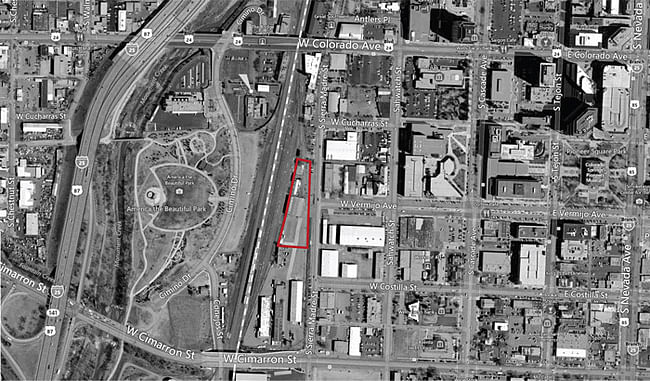 Aerial view of the site. Photo via usolympicmuseum.org