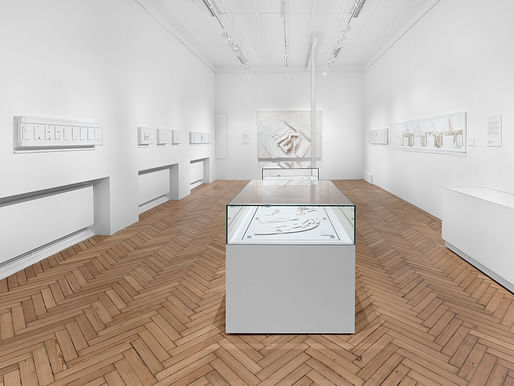 Zaha Hadid: 'Paper Museums', Installation view, 2024 © Zaha Hadid Foundation. Photography by Eva Herzog