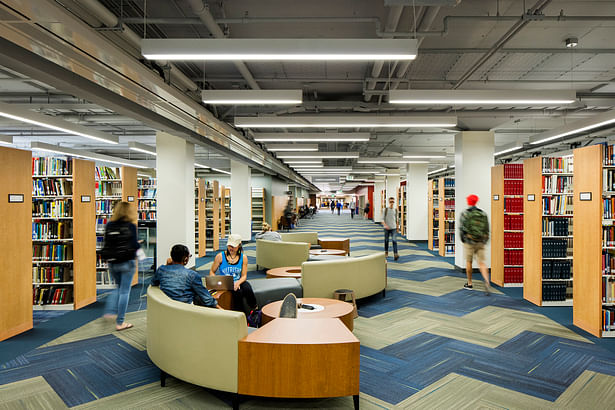 Interior, Library Stacks