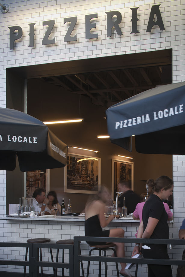 Pizzeria Locale Service Window [Exterior]