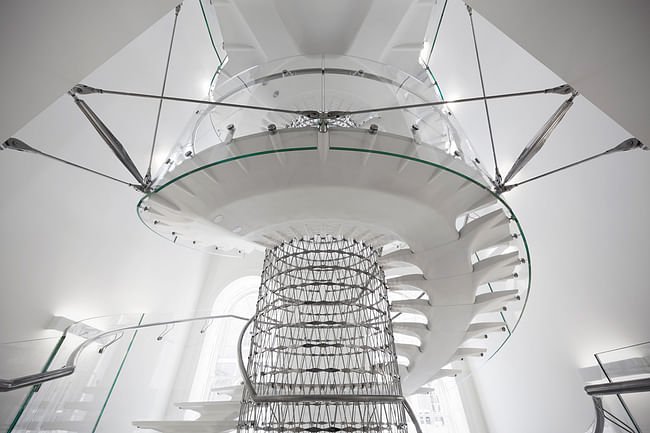 Somerset House - The Miles Stair by Techniker. Photo: Richard Davies.