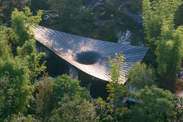 Aerial View of the Exhibition Garden ©Arch-Exist Photography