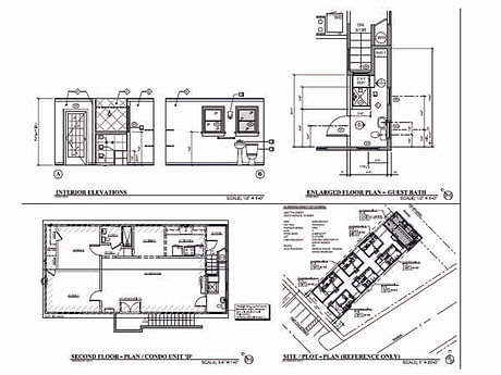 Westwood, Los Angeles - Condo, Kitchen Remodel, Plans