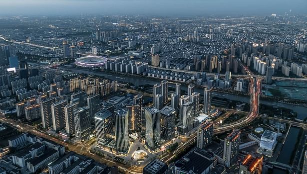 Bird's-eye night view ©Yang Yuan