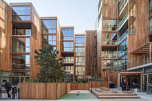 BIG's 79&Park “wooden hillside” residential building inaugurated in Stockholm
