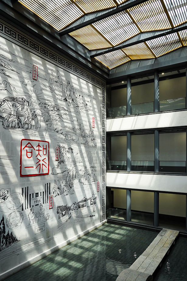 Museum of Huangjiu: Indoor Atrium