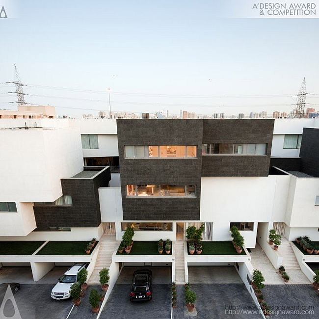 Black and White House Residential House by Agi Architects