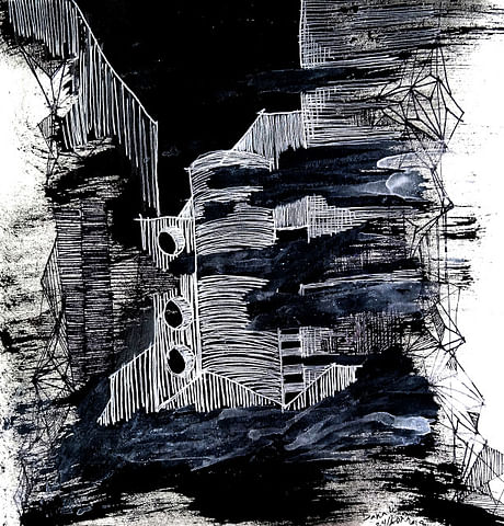 ARCHITECTURE ILLUSTRATIONS | BLACK INK _ APR 2018