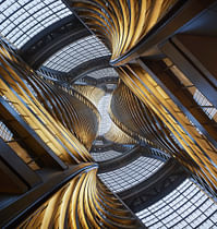 First photos of Zaha Hadid Architects' newly opened Leeza SOHO tower (and the world's tallest atrium)