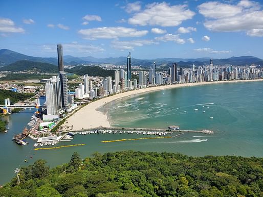 The contemporary skyline of Balneário Camboriú, Brazil. Image: Wikimedia Commons user Trustable (CC BY-SA 4.0)