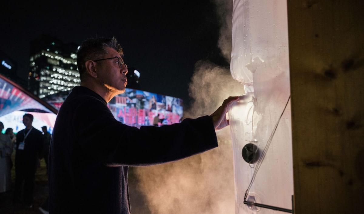 MAD explores future of facades with “Breathing Cells” installation at the Seoul Biennale