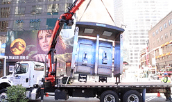 New York City's last remaining public payphone has been removed