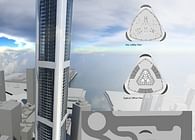 Aerodynamic skyscraper