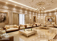 Luxury modern majlis design in Dubai