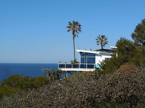 south elevation from sunset cliffs park photo: Michele Grace Hottel