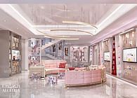 Ladies beauty salon in Dubai interior