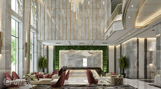 Hotel lobby interior design