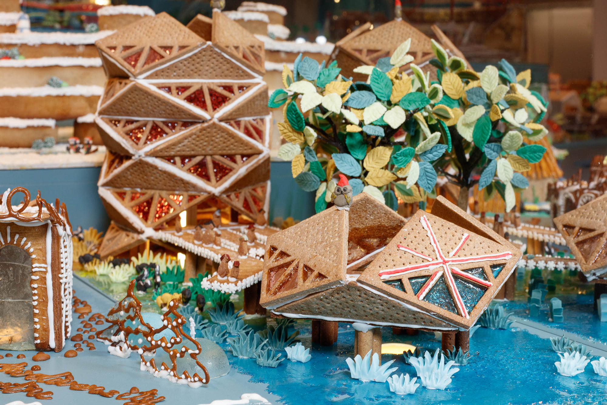 Gingerbread City is back with sweet architectural designs in London and ...