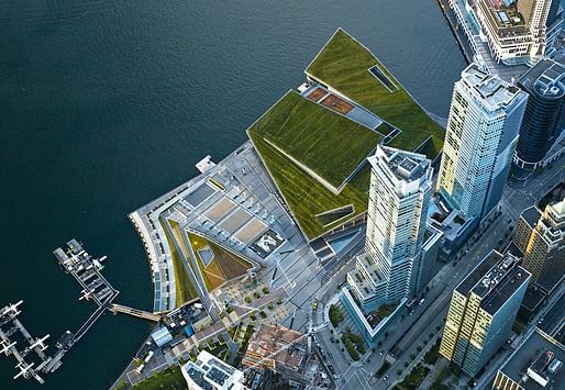 Vancouver Convention Centre West. Image courtesy of LMN Architects