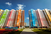 Massimo Iosa Ghini’s colorful suburbs in Moscow - Dmitrovskoe Shosse