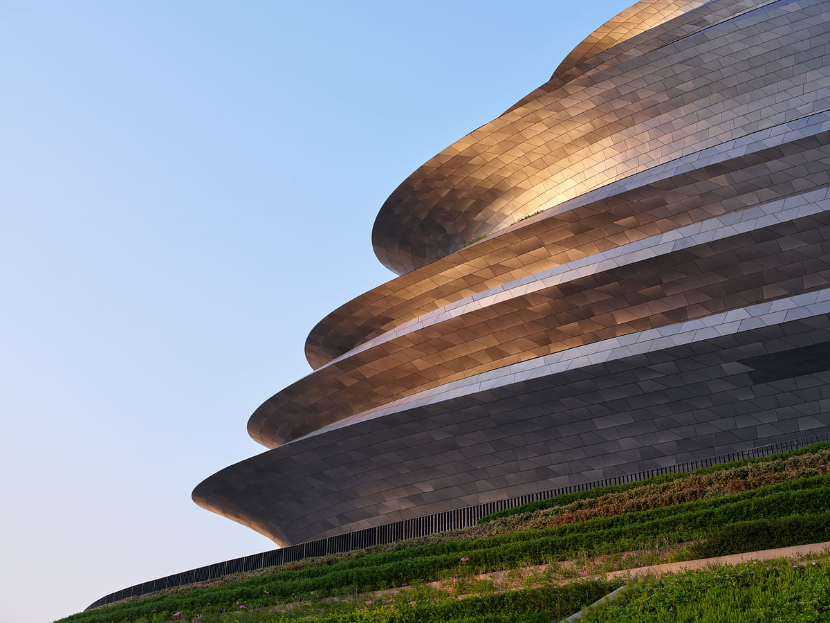 ZHA opens bold new Shimmering Shenzhen Science & Technology Museum in China
