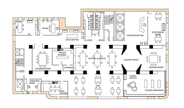 Senior Center Floor Plan