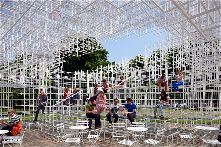 Sou Fujimoto's Serpentine Pavilion (photo credit: ”Serpentine Gallery Pavilion 2013' by Photo by George Rex - flickr)