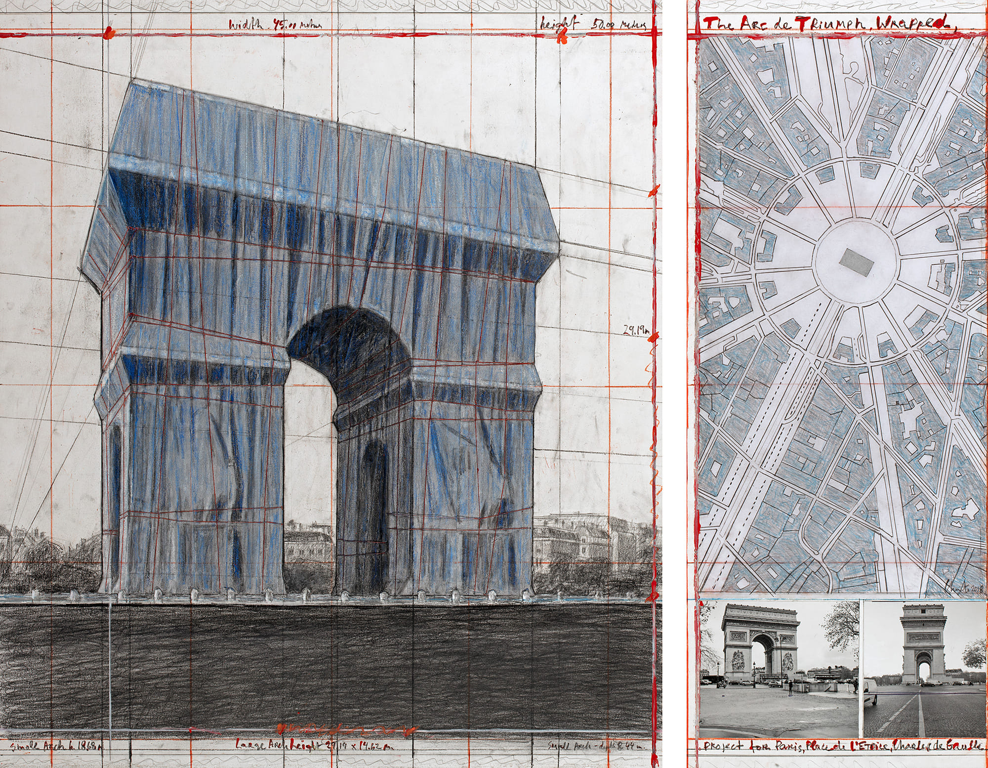 Christo comes to Paris in 2020 to wrap the Arc de Triomphe | News