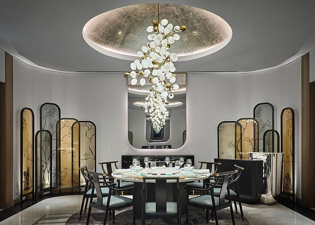 Private Dining Room at Yi restaurant, Photo by Owen Ragget
