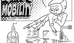 An engineer's comic addresses social equity in transportation planning and design