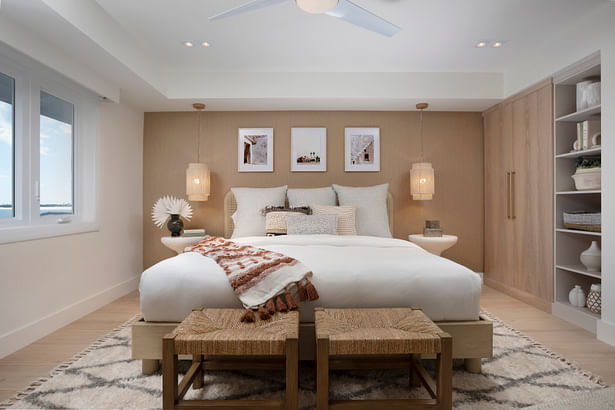 Bedroom Design - Contemporary Coastal Florida Keys Home by DKOR Interiors