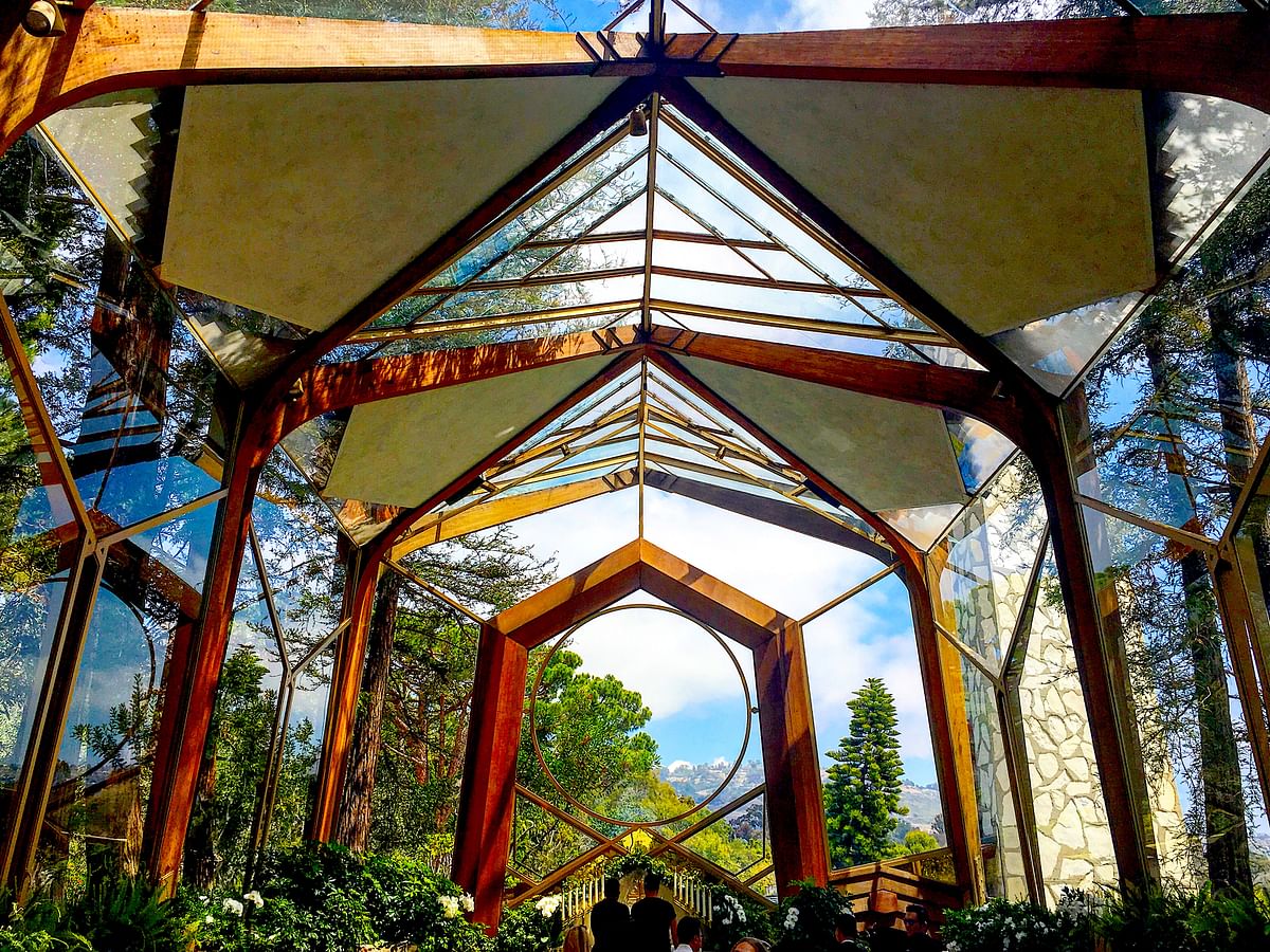 Lloyd Wright's landmarked Wayfarers Chapel to be disassembled due to landslides