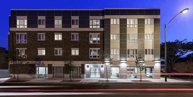 Milwaukee Avenue Apartments / Full Circle Communities / Cordogan Clark & Associates Architects