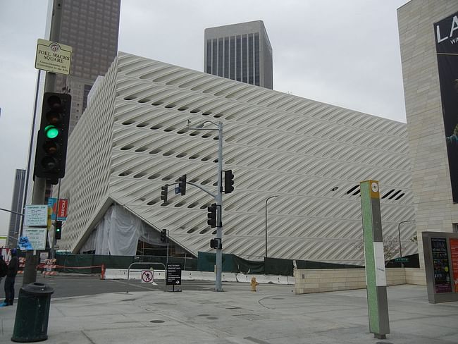 Broad Museum in downtown Los Angeles, under construction Bahooka via WikiMedia Commons