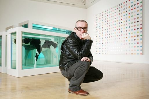 Hirst will show works from his personal Murderme collection. (The Art Newspaper)