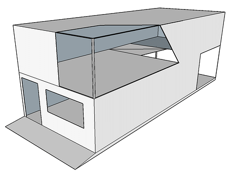 Modular eco-housing for greener landscape.