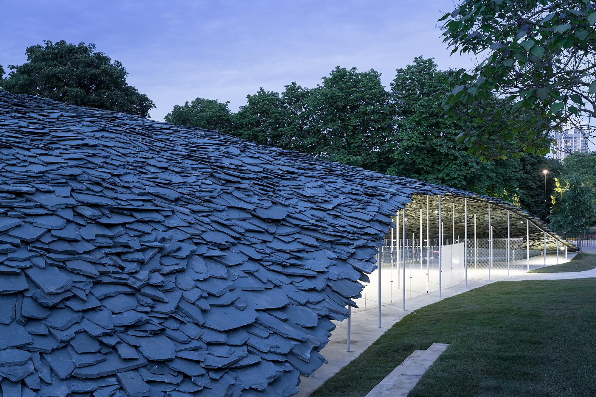 First photos of Junya Ishigami's 2019 Serpentine Pavilion ahead of
