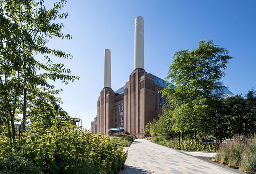 The soon-to-open Battersea Power Station transformation as it appeared in August 2022. Image via Battersea Power Station/Facebook.