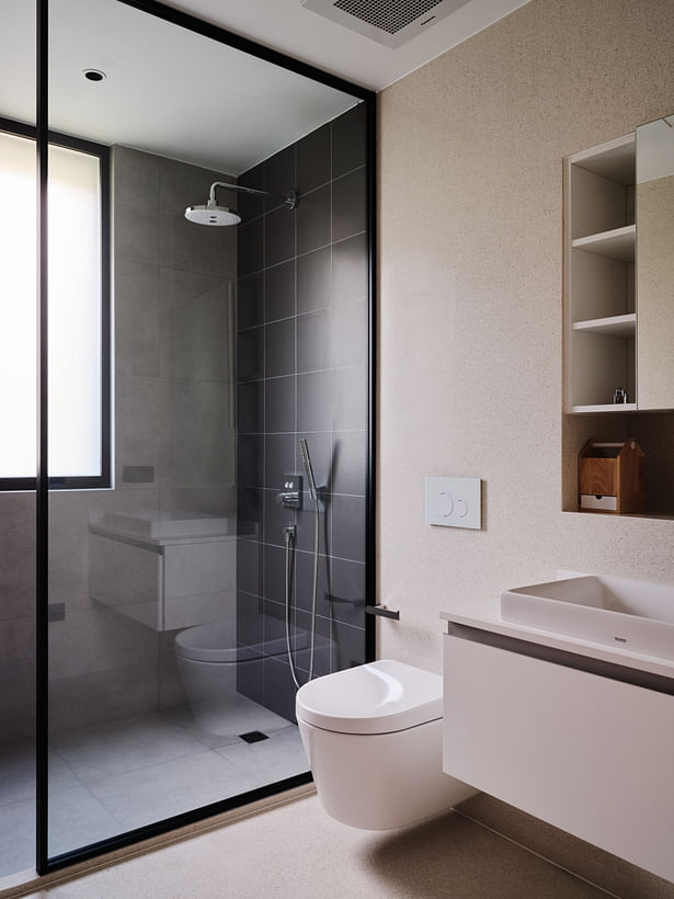 17_Guest Bathroom 客卧卫浴 © Studio One+