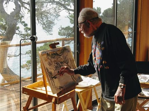 Lawrence Halprin at The Sea Ranch, image credit: Charles A. Birnbaum