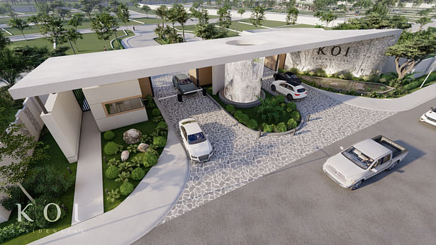 Main Entrance Render