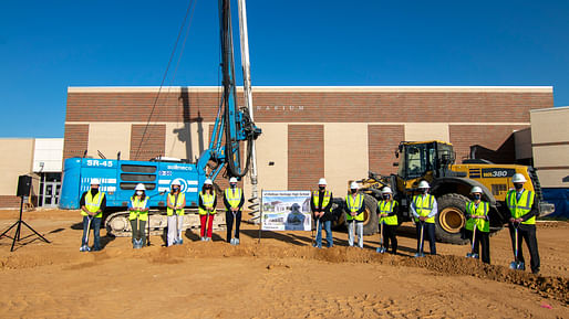 VLK Architects and Midlothian ISD Break Ground on Heritage High School Addition 